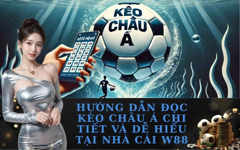Hướng dẫn đọc kèo Châu Á chi tiết và dễ hiểu tại nhà cái W88
