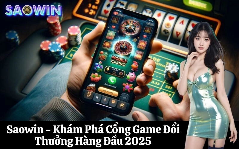 Saowin - Khám Phá Cổng Game Đổi Thưởng Hàng Đầu 2025