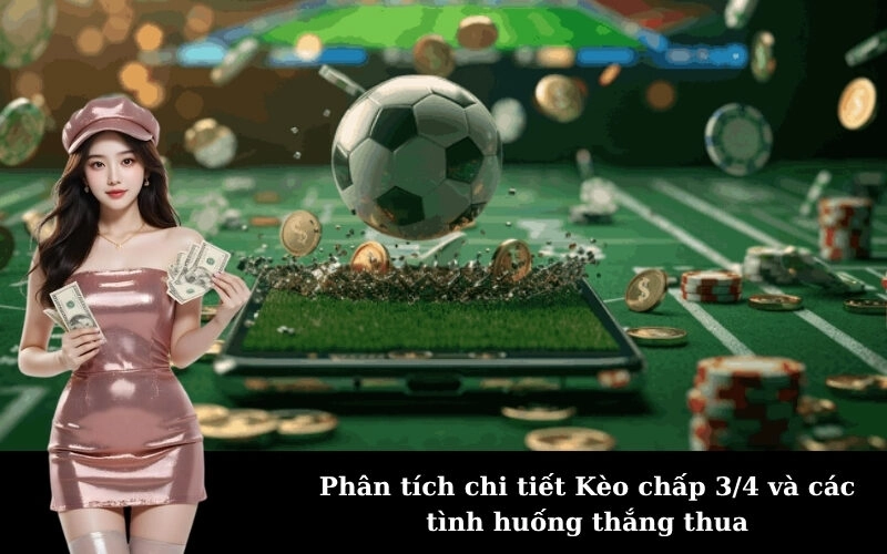 Phân tích chi tiết Kèo chấp 3/4 và các tình huống thắng thua